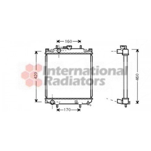 Ψυγείο Νερού DAIHATSU CUORE 1998 - 2003 ( VI ) 260106310