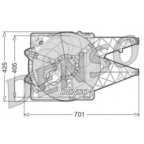 Βεντιλατέρ Νερού FIAT DOBLO 2010 - 2015 ( 152 ) 294006460