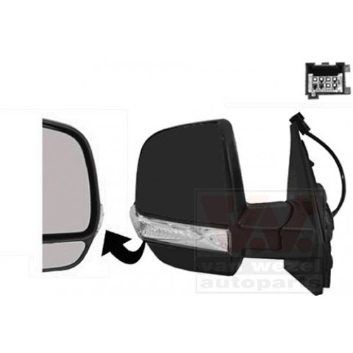 Καθρέπτης Ηλεκτρικός Θερμαινόμενος Ηλεκτρικά Ανακλινόμενος Βαφόμενος FIAT DOBLO 2010 - 2015 ( 152 ) Δεξιά 294007591