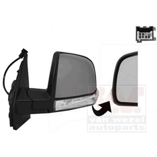 Καπάκι Καθρέφτη FIAT DOBLO 2015 - Αριστερά 294107712