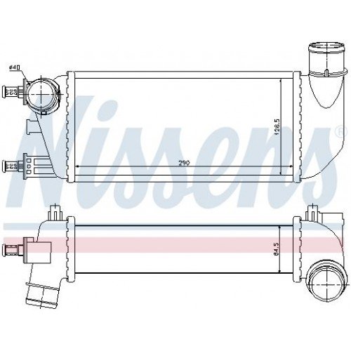 Ψυγείο Intercooler FIAT PANDA 2012 - 295006210