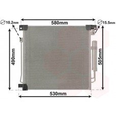 Ψυγείο A/C (Εξωτερικό) FIAT FULLBACK 2016 - 296606400