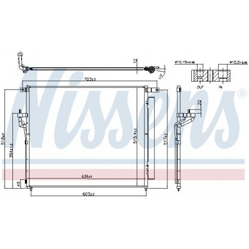 Ψυγείο A/C (Εξωτερικό) FORD RANGER 2012 - 2015 315106420