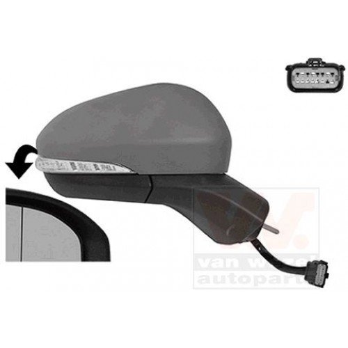 Καθρέπτης Ηλεκτρικός Θερμαινόμενος Βαφόμενος Με Φλας FORD MONDEO 2014 - 2017 Δεξιά 318107481