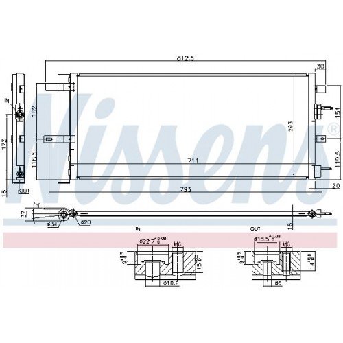 Ψυγείο A/C (Εξωτερικό) FORD S-MAX 2015 - 319106400