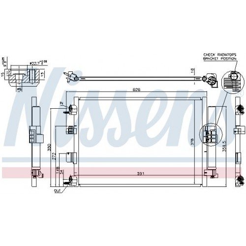 Ψυγείο A/C (Εξωτερικό) FORD FOCUS 2014 - 2018 320106450