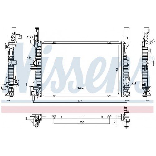 Ψυγείο Νερού FORD FOCUS C-MAX 2015 - ( F/L ) 321106350