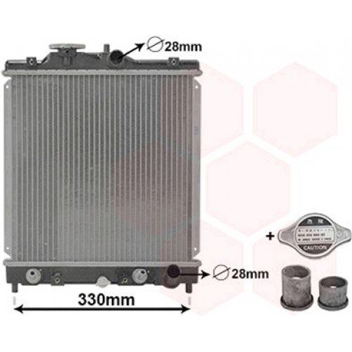 Ψυγείο Νερού HONDA CRX 1992 - 1998 ( EG / H ) 340606330