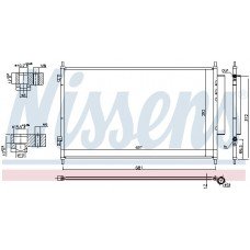 Ψυγείο A/C (Εξωτερικό) HONDA HRV 2015 - 344106400