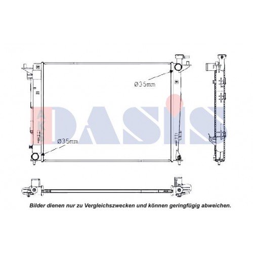 Ψυγείο Νερού HYUNDAI ix35 TUCSON 2010 - 2013 ( LM ) 365006300