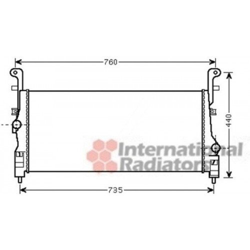 Ψυγείο Intercooler HYUNDAI SONATA 2006 - 2011 ( NF ) 367006200