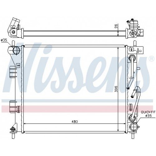 Ψυγείο Νερού HYUNDAI i30 2012 - 2014 368106330