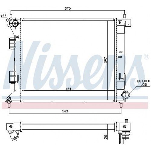 Ψυγείο Νερού HYUNDAI i30 2014 - 2017 368206340