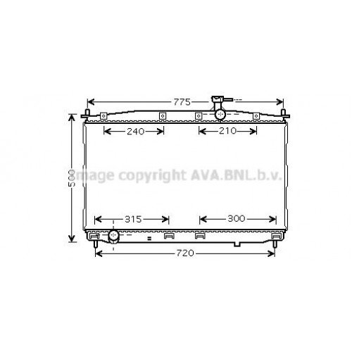 Ψυγείο Νερού HYUNDAI SANTA FE 2011 - 2013 369006300 Ψυγείο Νερού HYUNDAI SANTA FE 2011 - 2013 369006300