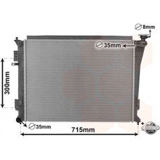 Ψυγείο Νερού HYUNDAI i40 2011 - 2015 374006300