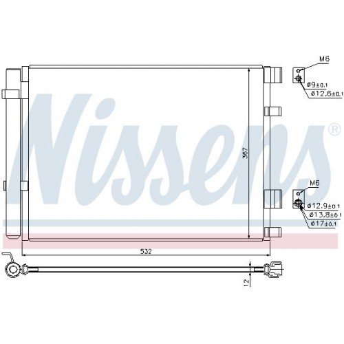 Ψυγείο A/C (Εξωτερικό) HYUNDAI ACCENT 2014 - 2018 (EXPORT TYPE) 377106430