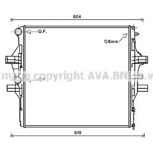 Ψυγείο Νερού IVECO DAILY 2011 - 2014 405006310