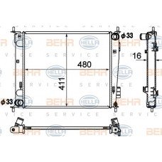 Ψυγείο Νερού KIA SOUL 2009 - 2013 ( AM ) 422006300