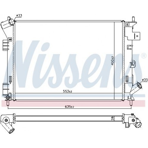 Ψυγείο Νερού KIA SOUL 2013 - 2017 422206300 Ψυγείο Νερού KIA SOUL 2013 - 2017 422206300