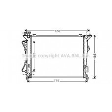 Ψυγείο Νερού KIA MAGENTIS 2006 - 2009 428706300