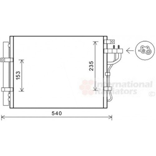 Ψυγείο A/C (Εξωτερικό) KIA PICANTO 2012 - 2015 432006400