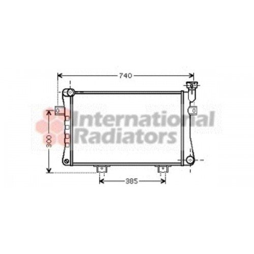 Ψυγείο Νερού LADA NIVA 1995 - 2004 ( 2121 ) 445006300