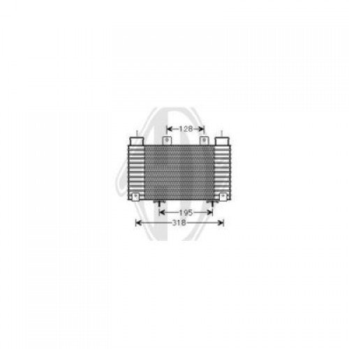 ΨΥΓΕΙΟ INTERCOOLER 2.5-3.0 TDCi (245x198) FORD RANGER 2009 - 2012 315006200