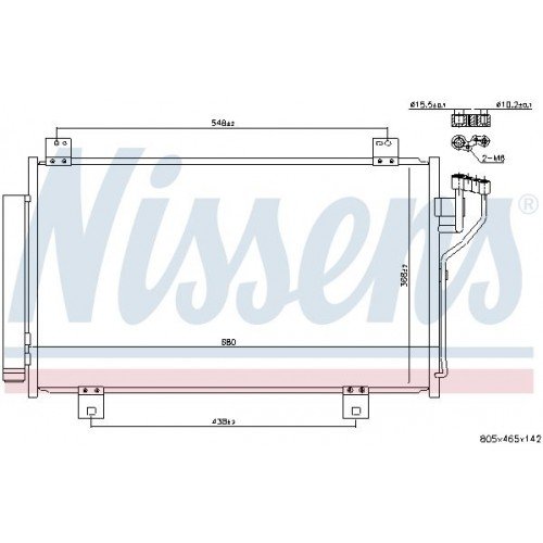 Ψυγείο A/C (Εξωτερικό) MAZDA 3 2014 - 2016 ( BM ) 504006410