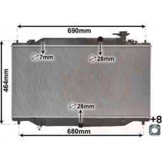 Ψυγείο Νερού MAZDA 3 2017 - ( BM )( F/L) 504106310