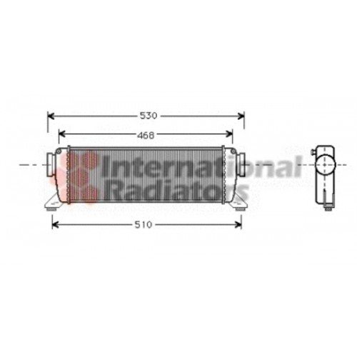 Ψυγείο Intercooler MERCEDES VANEO 2002 - 2005 ( W414 ) 525906200