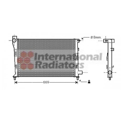 Ψυγείο Νερού MERCEDES VANEO 2002 - 2005 ( W414 ) 525906310 Ψυγείο Νερού MERCEDES VANEO 2002 - 2005 ( W414 ) 525906310