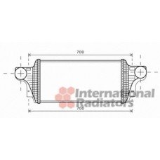 Ψυγείο Intercooler MERCEDES GL CLASS 2006 - 2009 ( X164 ) 527106200