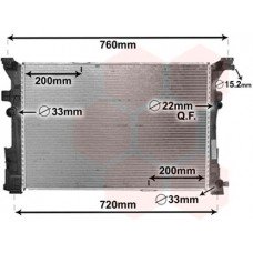 Ψυγείο Νερού MERCEDES A CLASS 2012 - 2015 ( W176 ) 528106310