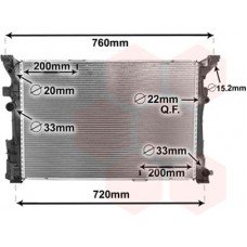 Ψυγείο Νερού MERCEDES CLA 2013 - 2016 531106300