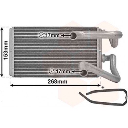 Ψυγείο Καλοριφέρ MITSUBISHI LANCER 2008 - ( CX/CY ) 552006500 Ψυγείο Καλοριφέρ MITSUBISHI LANCER 2008 - ( CX/CY ) 552006500