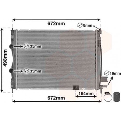 Ψυγείο Νερού NISSAN QASHQAI 2010 - 2013 576006350