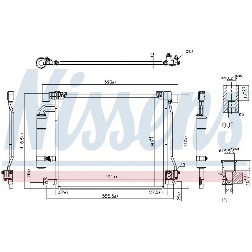 Ψυγείο A/C (Εξωτερικό) NISSAN JUKE 2010 - 2014 577006430