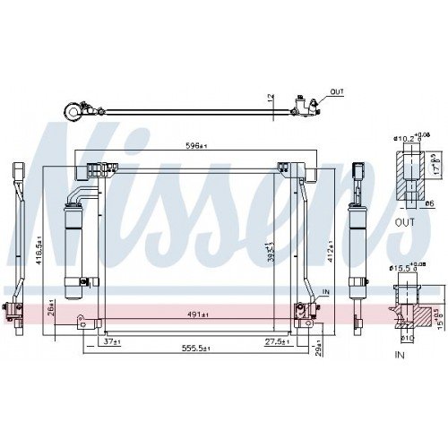 Ψυγείο A/C (Εξωτερικό) NISSAN JUKE 2014 - 577106430