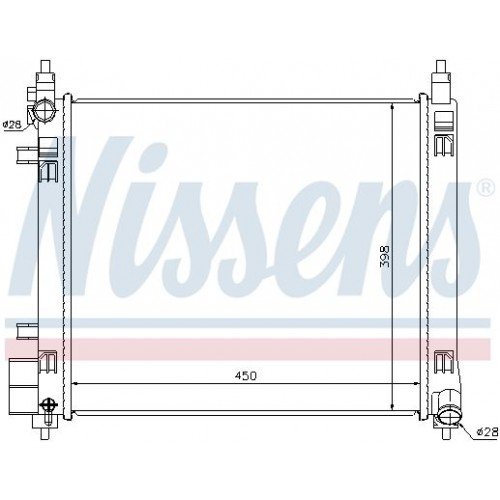 Ψυγείο Νερού NISSAN MICRA 2011 - 2013 ( K13 ) 579006300