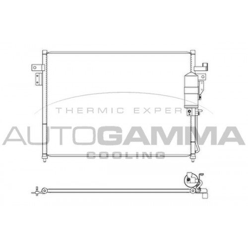 Ψυγείο A/C (Εξωτερικό) NISSAN D40 NAVARA 2010 - 2015 ( F/L ) 584006410