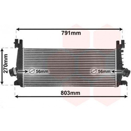 Ψυγείο Intercooler OPEL ASTRA 2010 - 2013 ( J ) 600006215