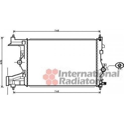 Ψυγείο Νερού OPEL ASTRA 2013 - 2015 ( J ) 600106320