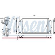 Ψυγείο A/C (Εξωτερικό) OPEL ASTRA 2015 - ( K ) 600406400