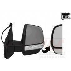 Καθρέπτης Μηχανικός Βαφόμενος Με Φλας OPEL COMBO 2012 - 2015 ( TOUR-VAN ) Αριστερά 601007582
