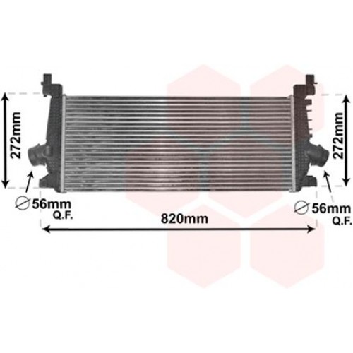 Ψυγείο Intercooler OPEL ZAFIRA 2011 - 2016 ( Tourer C ) 603006205 Ψυγείο Intercooler OPEL ZAFIRA 2011 - 2016 ( Tourer C ) 603006205