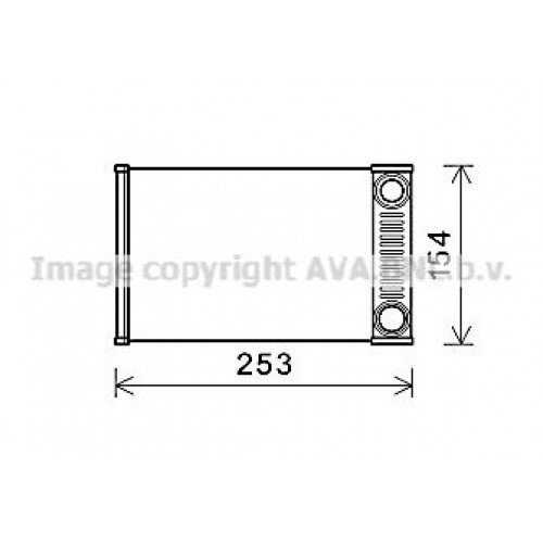 Ψυγείο Καλοριφέρ OPEL MOKKA 2016 - 605106500