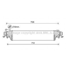 Ψυγείο Intercooler OPEL ADAM 2013 - 606006200