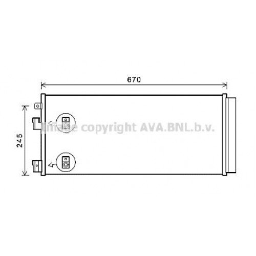 Ψυγείο A/C (Εξωτερικό) OPEL ADAM 2013 - 606006410