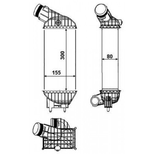 Ψυγείο Intercooler PEUGEOT 5008 2010 - 2013 627006240