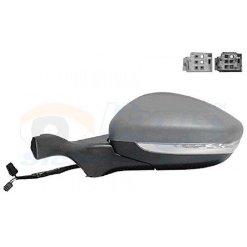 Καθρέπτης Ηλεκτρικός Θερμαινόμενος Ηλεκτρικά Ανακλινόμενος Βαφόμενος Με Φλας PEUGEOT 208 2015 - ( F/L ) Αριστερά 629107504